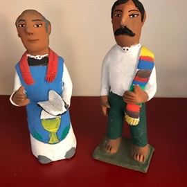 Part of a wedding scene. Here's the padre and the best man.