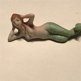 Occupied Japan Mermaid. Designed for your favorite fishbowl.