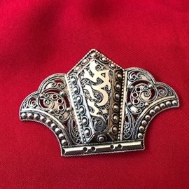 LARGE sterling pin.