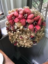 Cornhusk wreath.