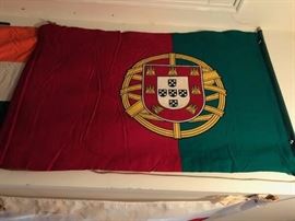 One of a collection of international flags.