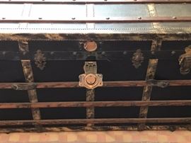 Antique trunk.