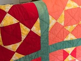 Antique quilt.