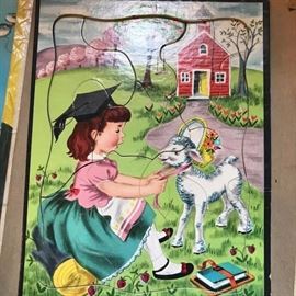 Vintage children's puzzles.