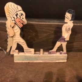 Another fun fighting wooden toy.
