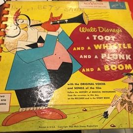 Disney records. Compete set.