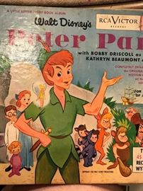 50's Disney teen star Bobby Driscoll plays Peter on this recording.