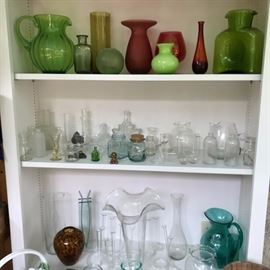 Lots of vases.
