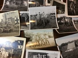 WWII photos of American GIs.