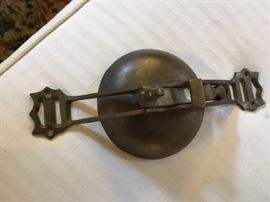 Brass bell from a San Francisco cable car.
