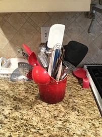 Utensils and holder 20