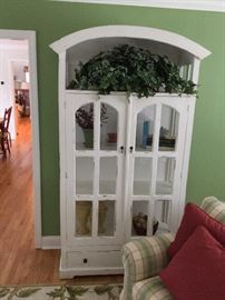White cabinet $550