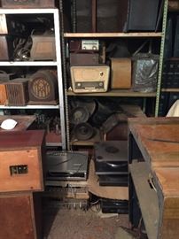 Broadcast Radios and Horn Speakers