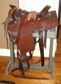 Very good saddle, bridle and reins