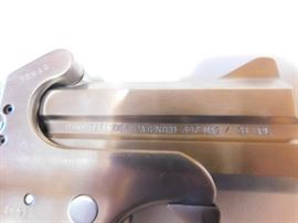 Bonded Arms Derringer 357mg/ 38 special. 410ga. /45 cal extra barrel. Made in Grandberry, TX  Black ash/Texas Star Grips 