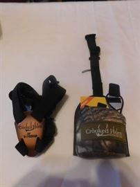 Crooked Horn Gun Holster and Canteen 