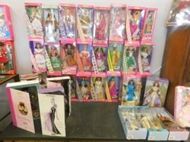 Various Barbies 