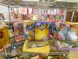 101 Dalmatians, Snow White, Sleeping Beauty, Bell, Cinderella 