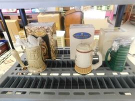 Anheuser Busch steins 