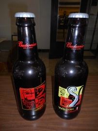 15 inch Budweiser wild on bottles