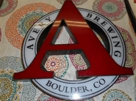 Avery Brewery company sign