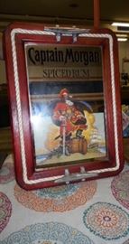 Captain Morgan Spiced Rum tray
