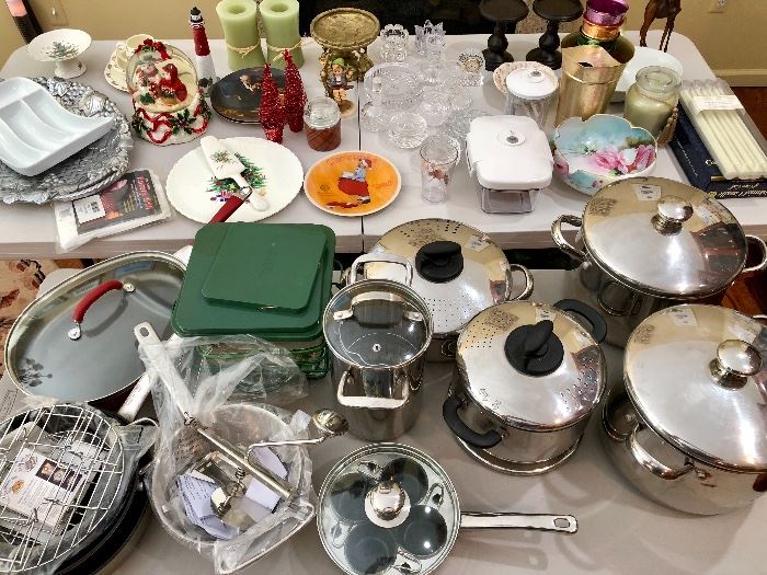 Large Assortment of Kitchenwares 