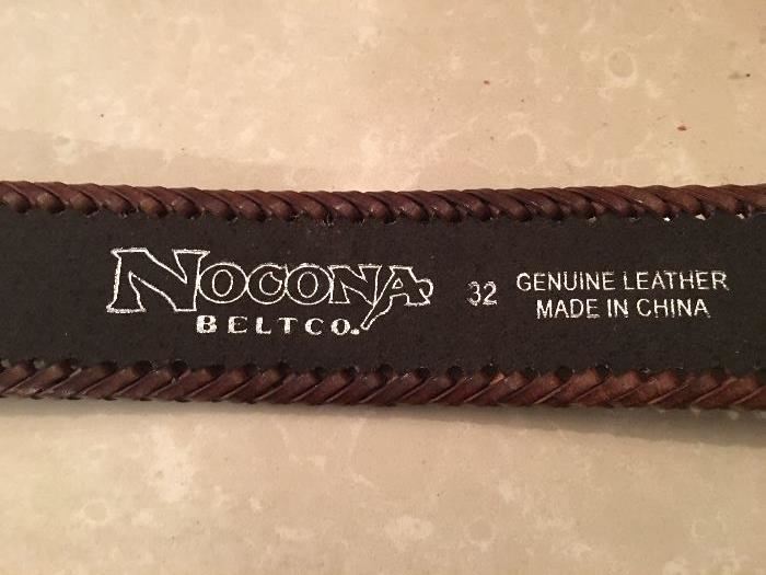 Nocona Belt Co. & other high end designers