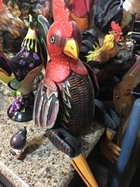 Folk Art Chickens & Roosters - huge collection!