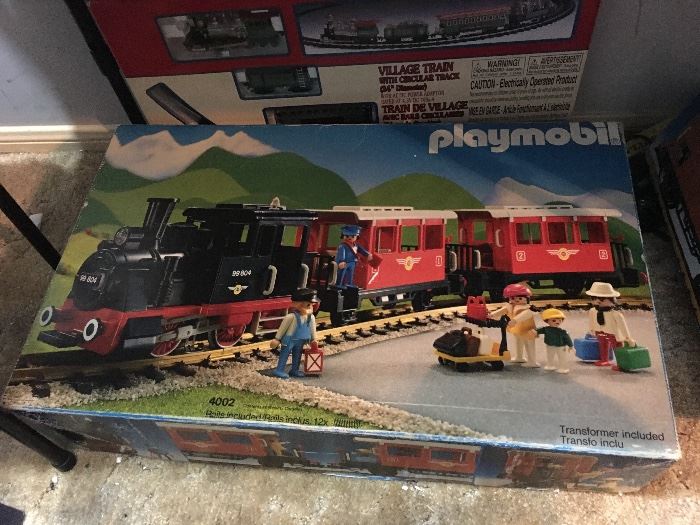Playmobil WORKING Vintage Train Set!