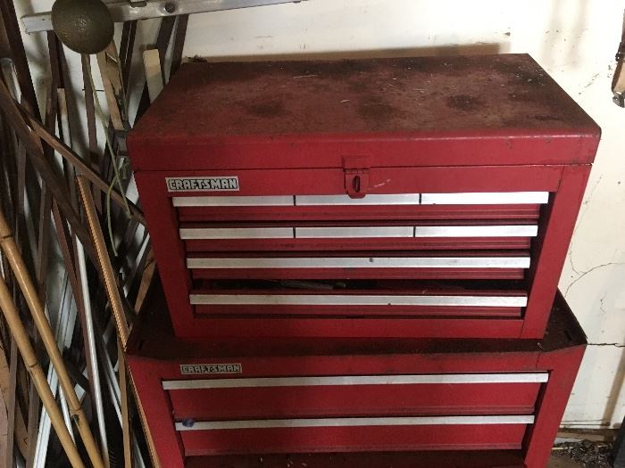 Craftsman Tool Chest - Craftsman Tools  - NOT INCLUDED, but sold separately