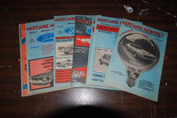 Vintage Mustang Magazines
