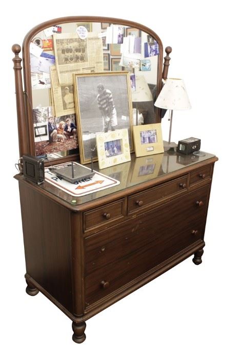 American Chest of Drawers Mirror