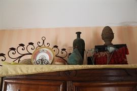 Various decor accessories