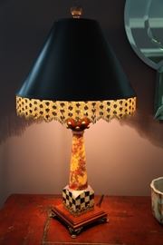 Another closeup of McKinsey Childs' lamp.