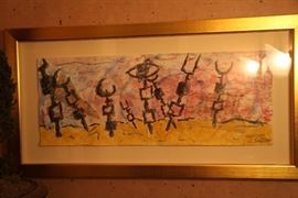 J. Crandel,62  by 27 inches