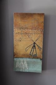 Melissa Herrington, acrylic & mixed media.