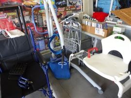 MED EQUIPMENT AND HOIST