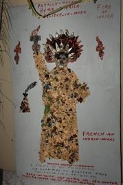 OUTSIDER ARTIST, BALTIMORE GLASSMAN - MIXED MEDIA  