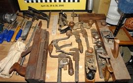 Vintage hand tools