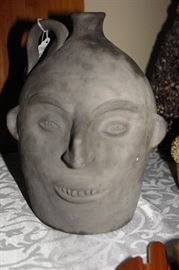 Clint Alderman - Double sided Face Jug