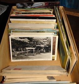 Box of post cards