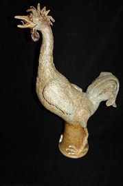 Rooster by unknown folk artist 