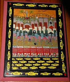 Benny Canton - NYC artist "Taxis"