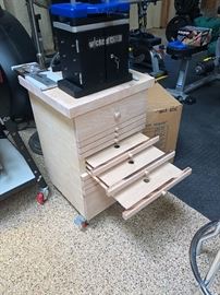 Woodworking cabinet