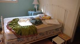 Iron full bed