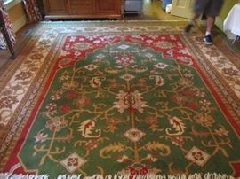 12 x 17 Indian Oushak Rug in fabulous colors!