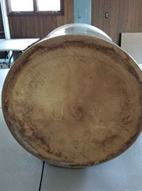 Bottom of previous 5 gallon crock