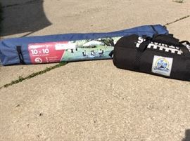 10' x 10' canopy and side walls for the canopy