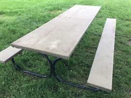 8 foot long picnic table